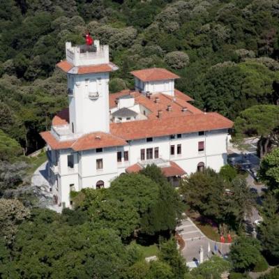 Der Khedivenpalast (türkisch Hidiv Kasrı) in der türkischen Partnerstadt Beykoz.