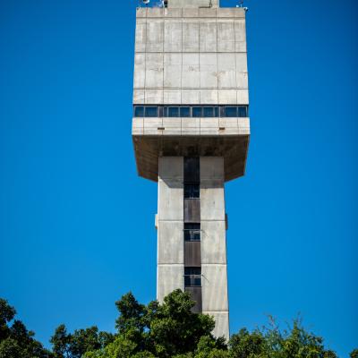Eine Aufnahme des Wasserturms der israelischen Partnerstadt Kfar Saba.