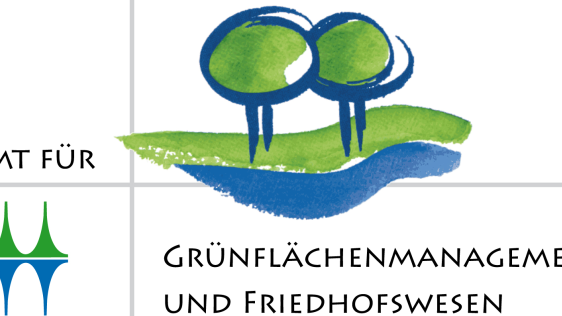 Logo "Amt für Grünflächenmanagement und Friedhofswesen"