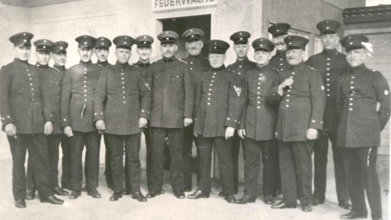 Gruppenbild Feuerwehr Geschichte