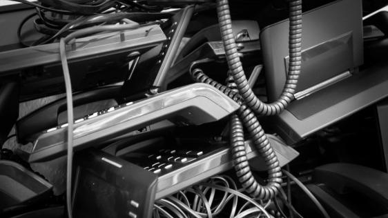 Ausrangierte Kommunikationsgeräte als Elektroschrott