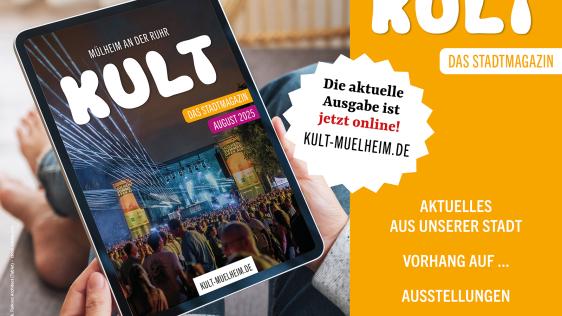 Cover des KULT - Das Online-Stadtmagazin für die August-Ausgabe im Jahr 2025