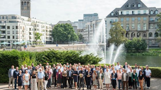 Über 200 Akteur*innen der Metropole Ruhr trafen sich zum Regionalen Forum der IGA in der Mülheimer Stadthalle.