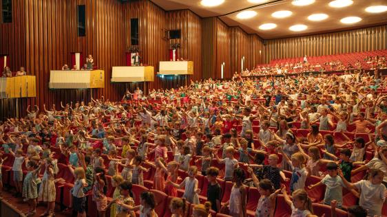 Abschlusskonzert der "SingPause" am 02.07.2025 in der Stadthalle Mülheim an der Ruhr.