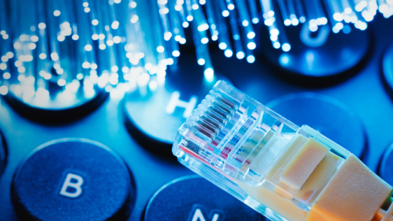Symbolbild für Gigabit und  Breitband