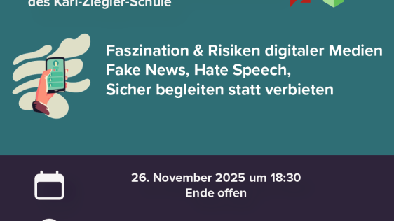 Plakat zum Workshop-Abend "Spaß, Sucht und Sicherheit"