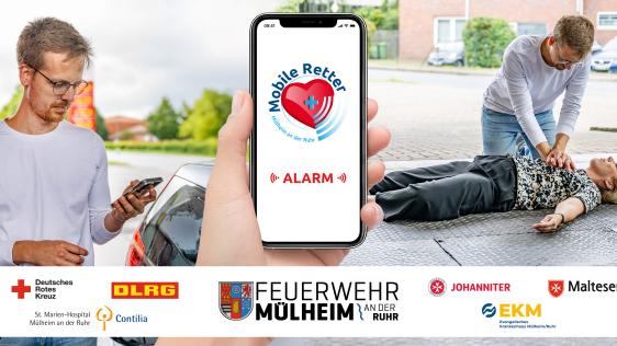 Mobile Retter in Mülheim an der Ruhr - Zusammenarbeit vieler Organisationen und Einrichtungen