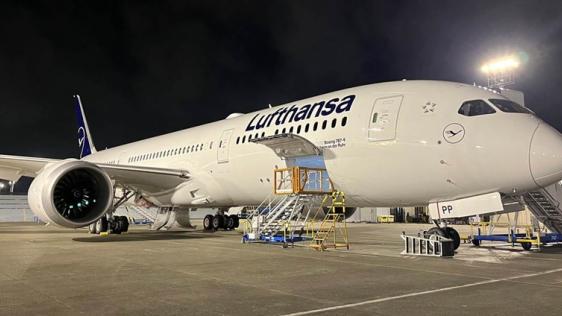 Aktuelles Patenflugzeug der Stadt Mülheim an der Ruhr: Boeing 787-9 „Mülheim an der Ruhr“ (D-ABPP)