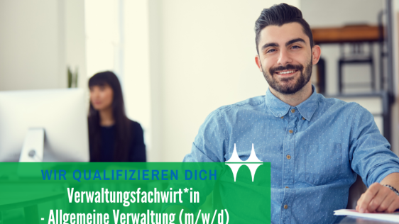 Ein junger Mann in Büroumgebung