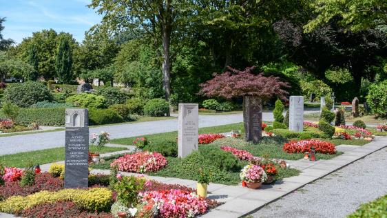 Urnengemeinschaft auf dem Friedhof Heißen