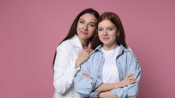 Mutter Tochter im Teenageralter