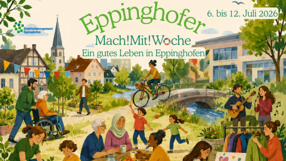 Poster zur Eppinghofer Mach!Mit!Woche 2026