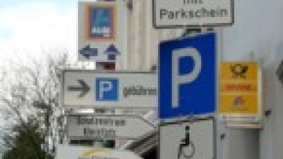 Hinweisschilder