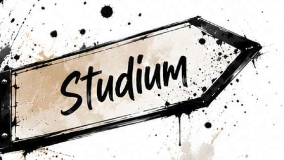 Wegweiser "Studium"