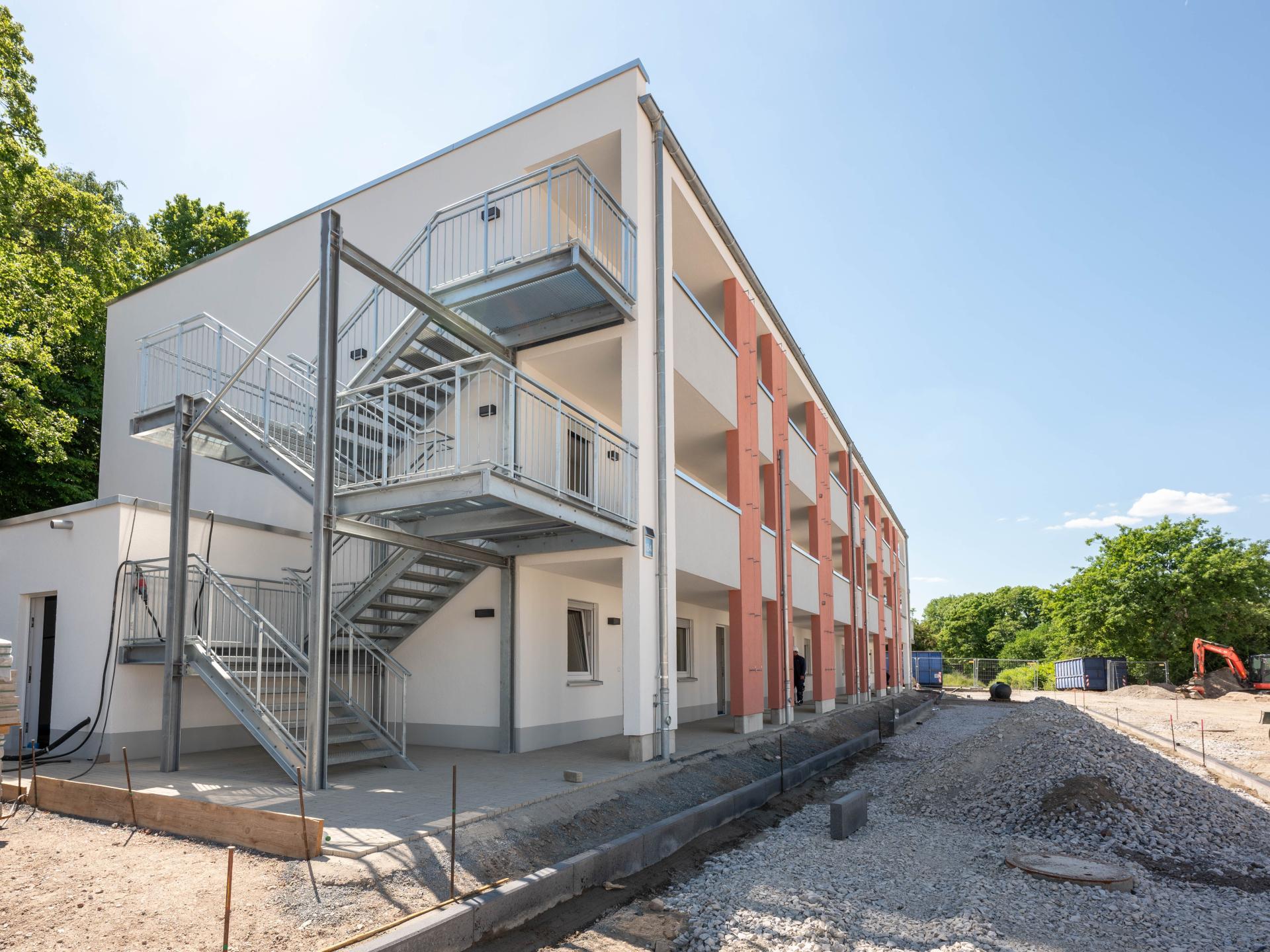 Besichtigung Bauprojekt Zeppelinstraße (Alte Stadtgärtnerei)