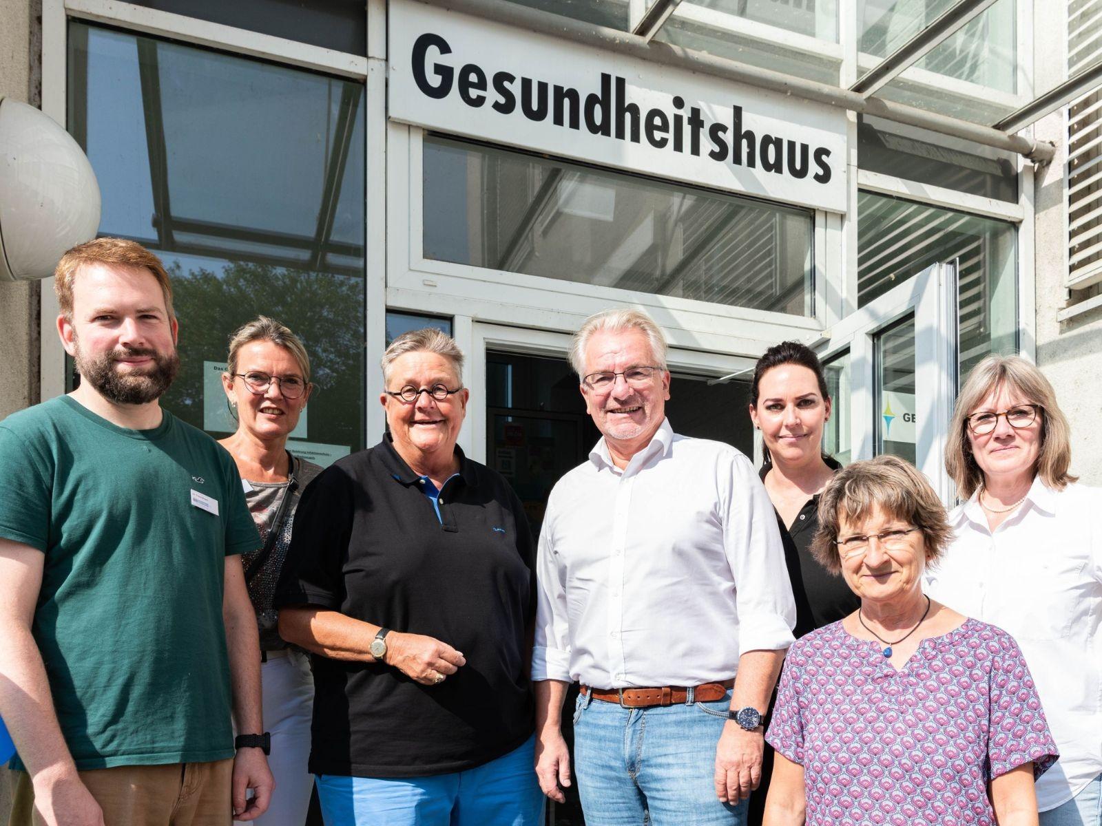 Gruppenfoto Gesundheitshaus