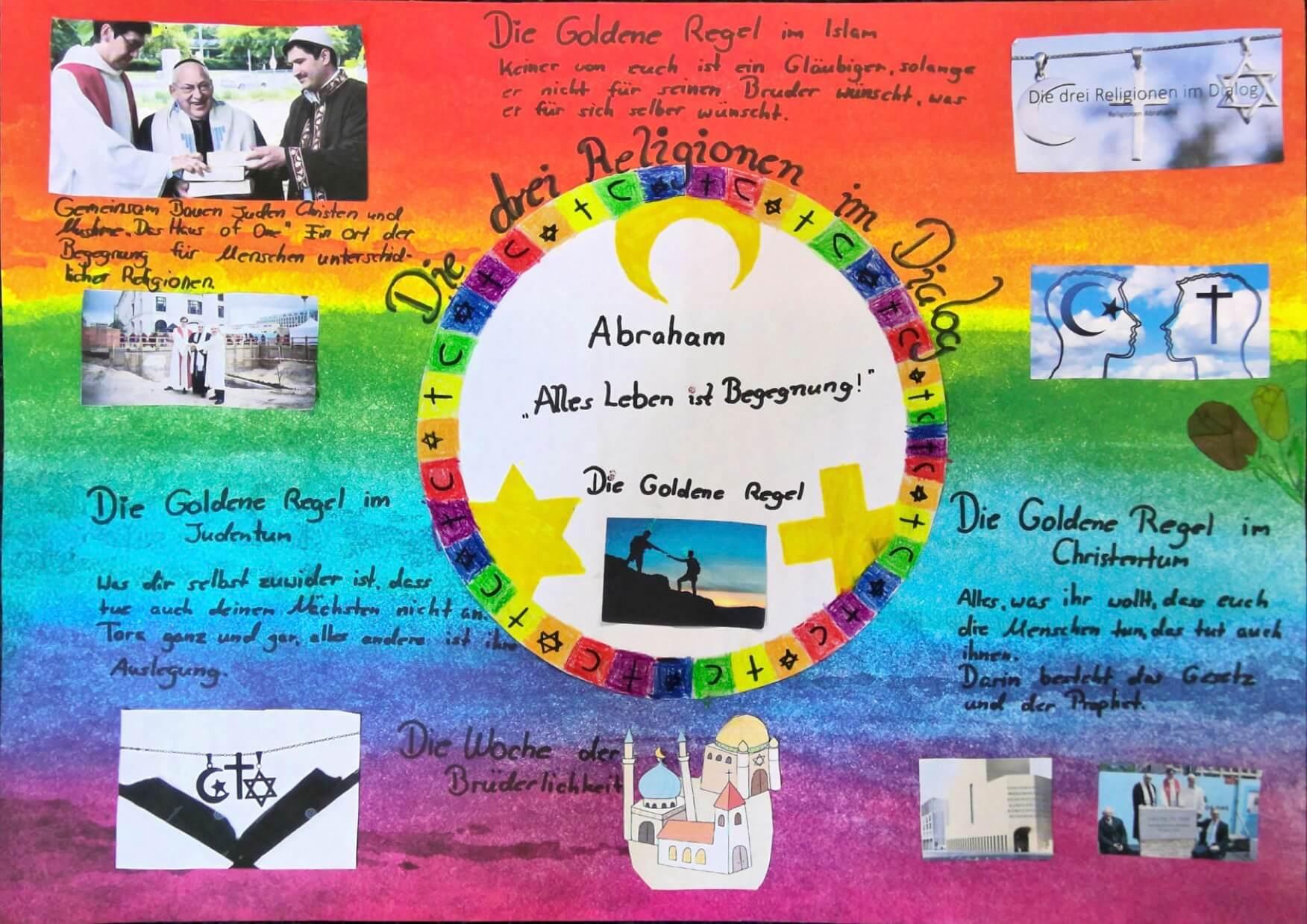 Plakate gestaltet durch die 6a des Gymnasiums Heißen