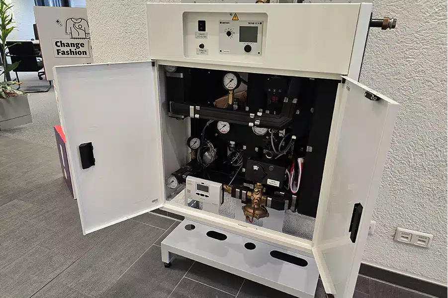 Bild einer Fernwärmeübergabestation
