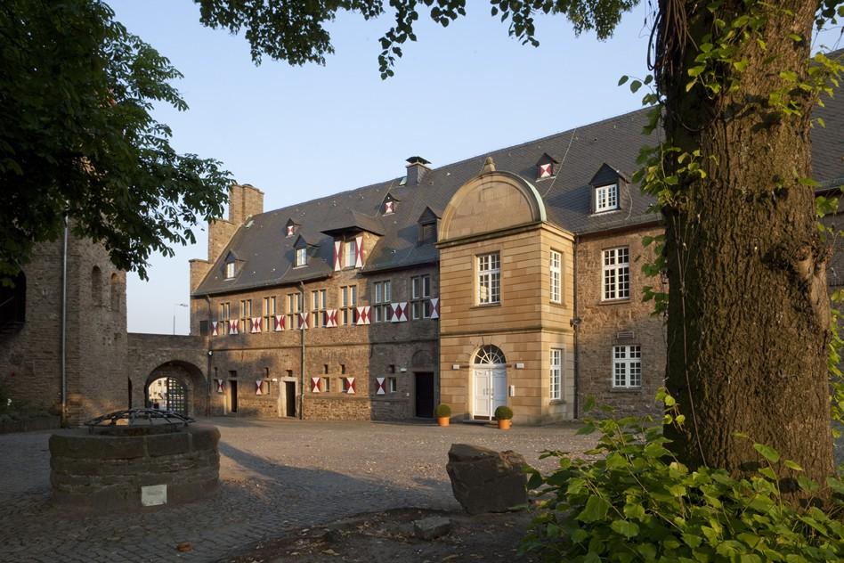Der Innenhof von Schloss Broich