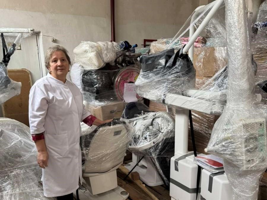Das zentrale städtische Klinikum im ukrainischen Ivano-Frankivsk freut sich über medizinische Materialien und Geräte.