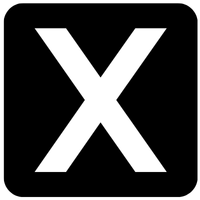 X - Social Media Logo (ehemals Twitter)