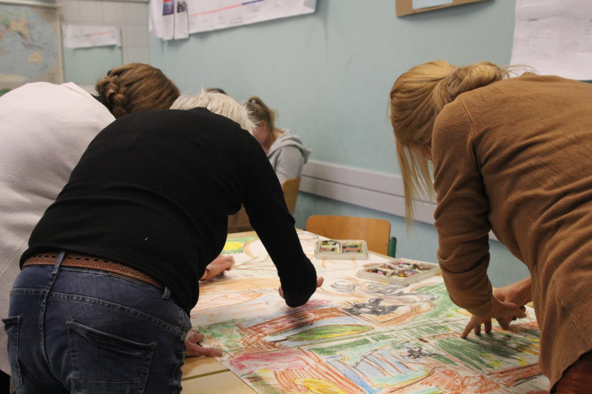 Fachveranstaltung Sprache durch Kunst am 22.11.2018 in der Realschule Stadtmitte.
