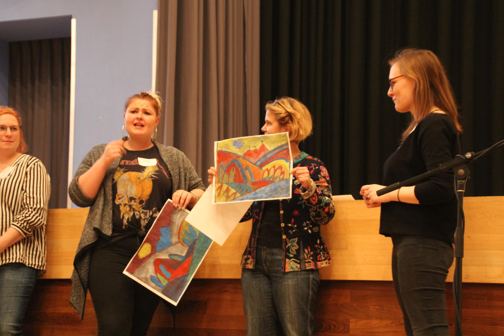 Fachveranstaltung Sprache durch Kunst am 22.11.2018 in der Realschule Stadtmitte.
