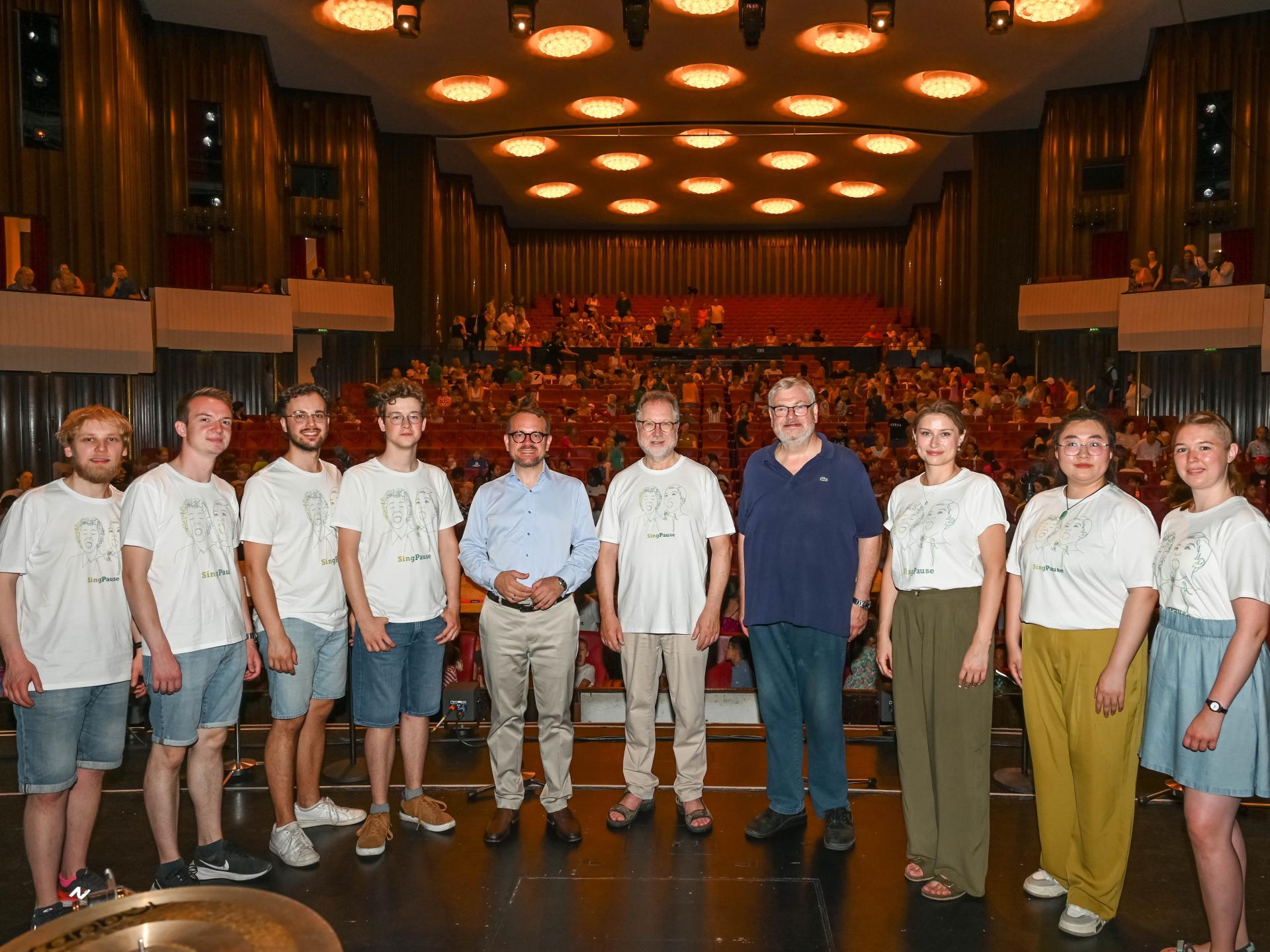 Abschlusskonzert der "SingPause" am 02.07.2025 in der Stadthalle Mülheim an der Ruhr.