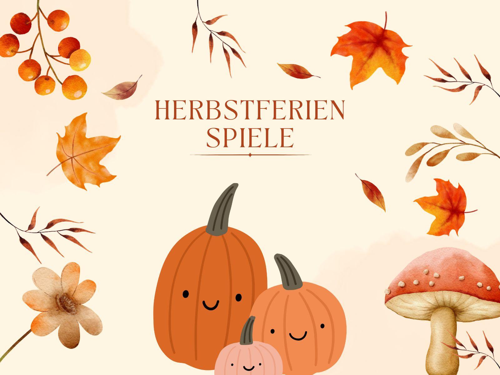 Angebotsflyer im Herbstdesgin
