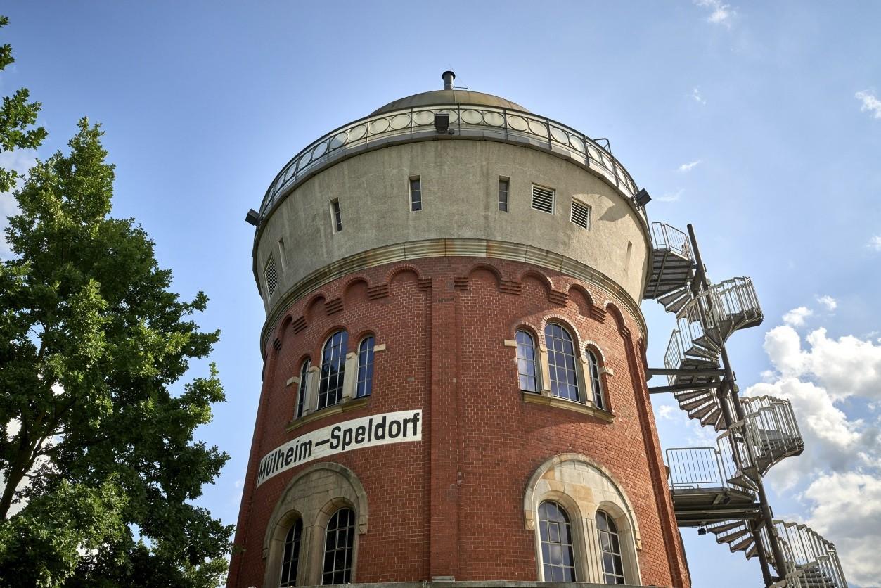 Die Kuppel der Camera Obscura in der MüGa