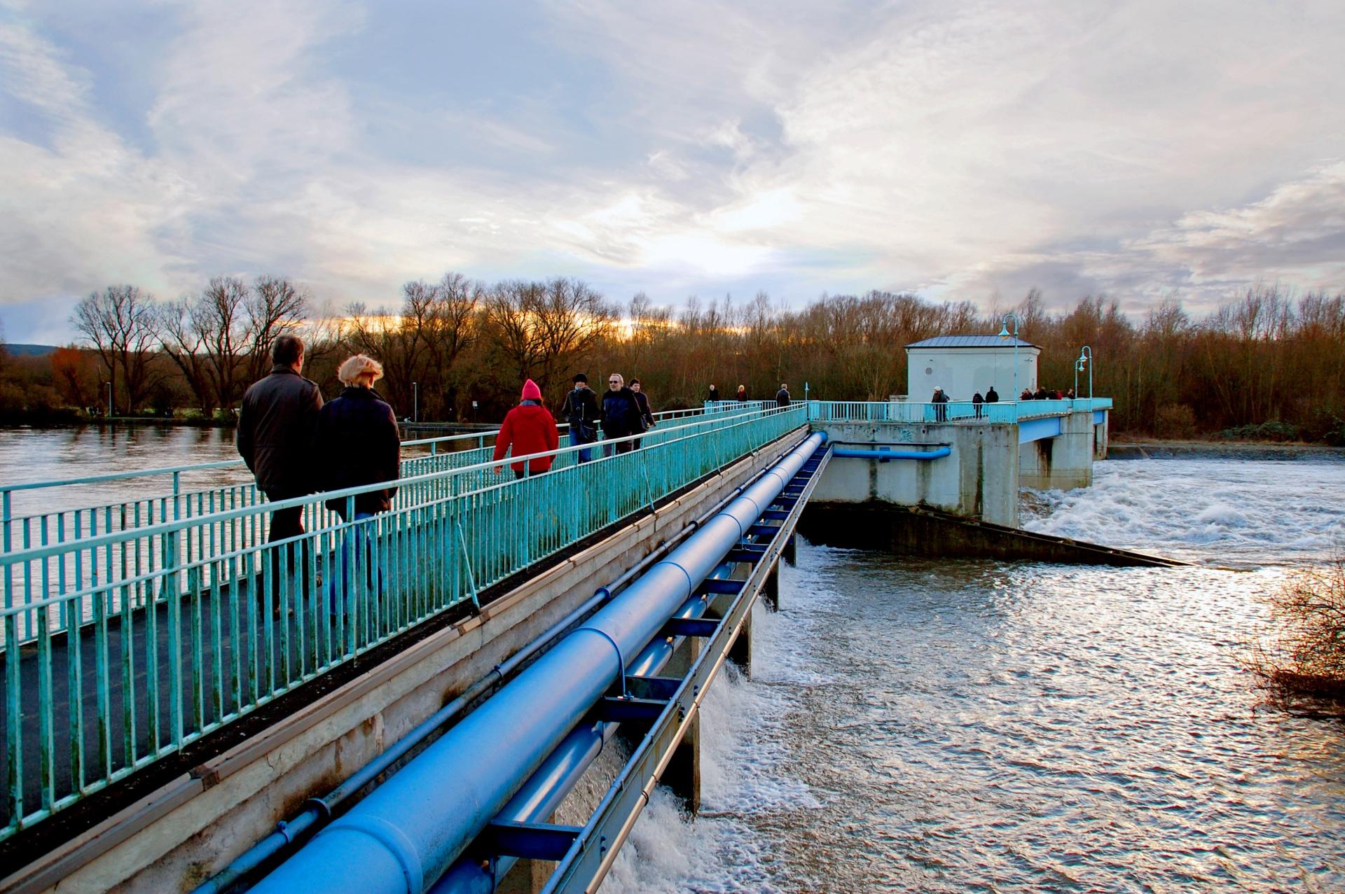 Das Kahlenbergwehr in Mülheim an der Ruhr 