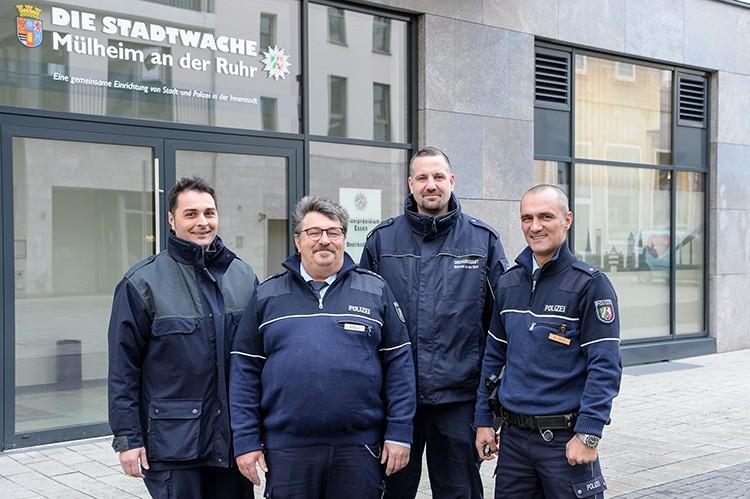 Eröffnung der Stadtwache in Mülheim an der Ruhr.