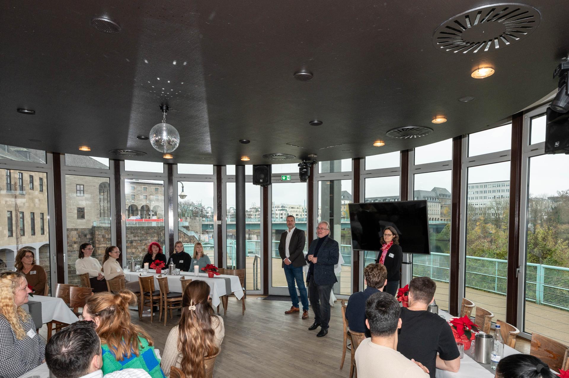 Würdigungsfeier für Nachwuchskräfte