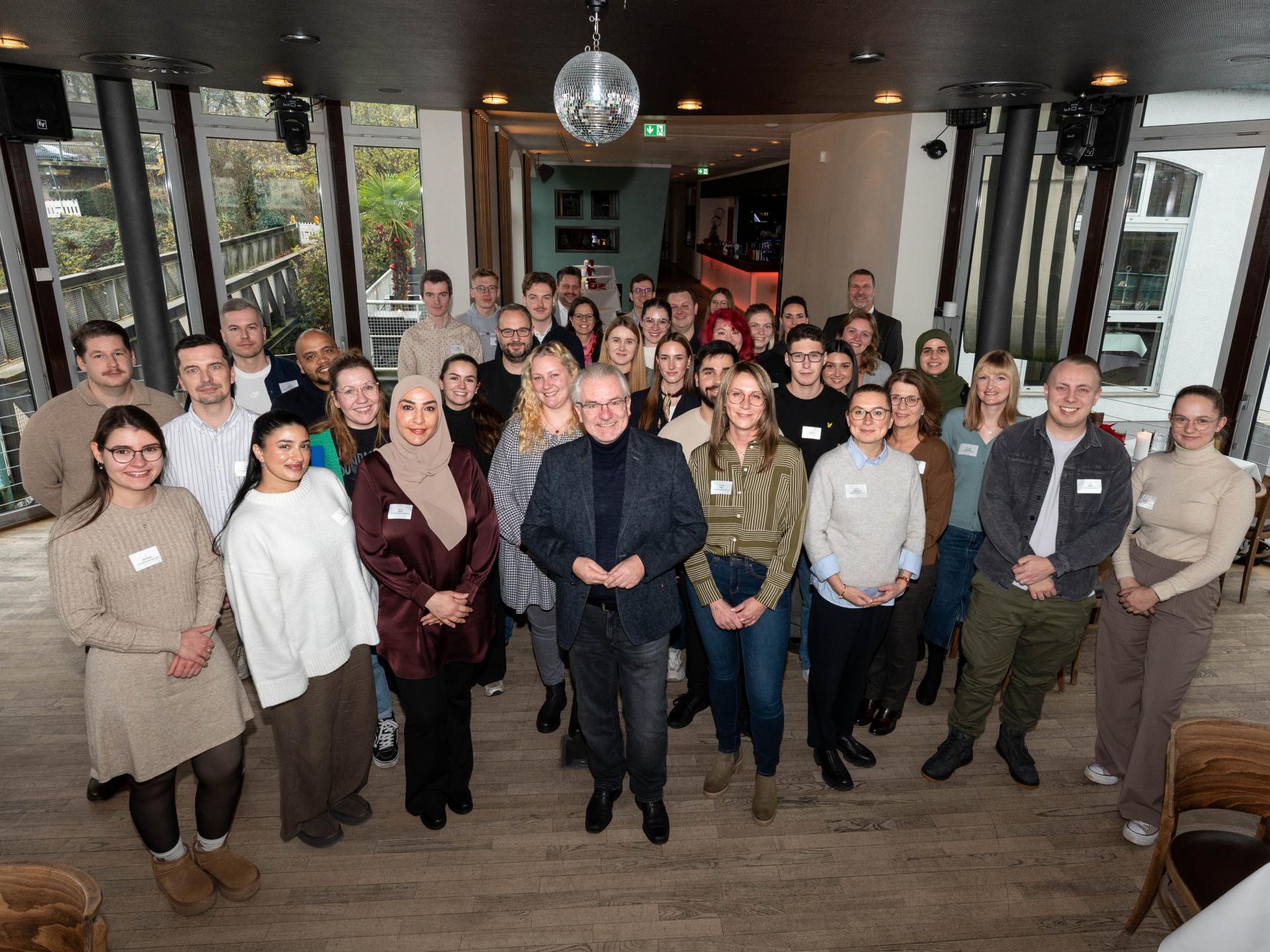Gruppenfoto Würdigungsfeier 2025