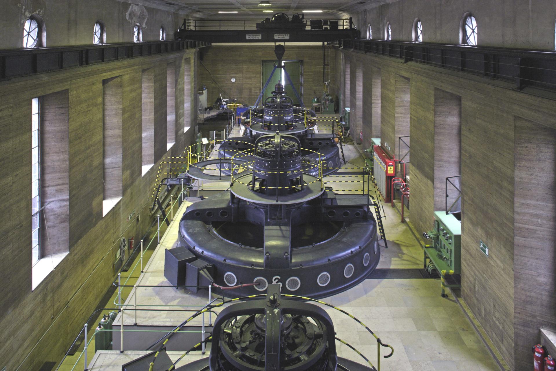 Innenansicht Kraftwerk Raffelberg