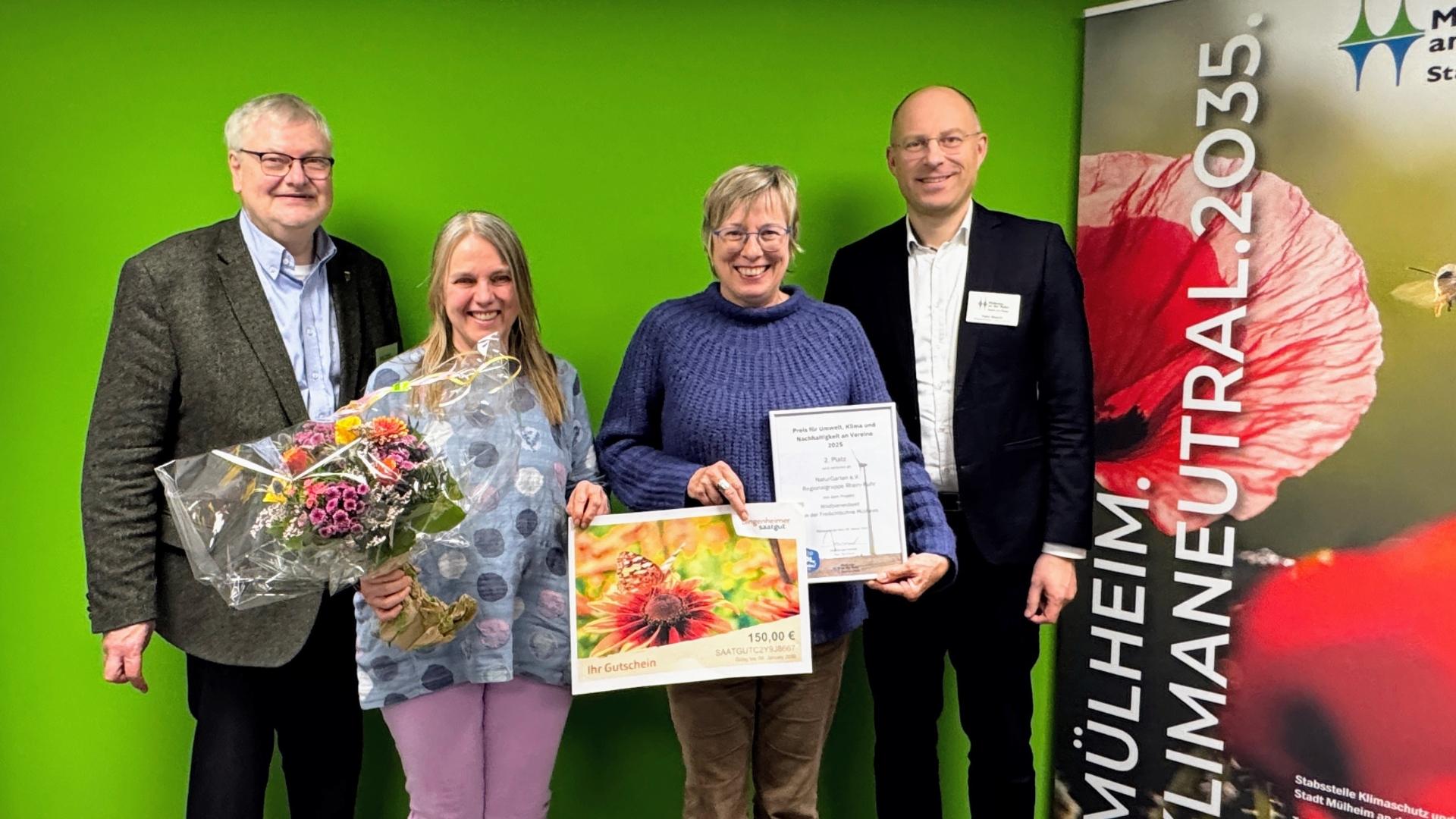 Gruppenfoto Verleihung Preis für Umwelt, Klima und Nachhaltigkeit 2025