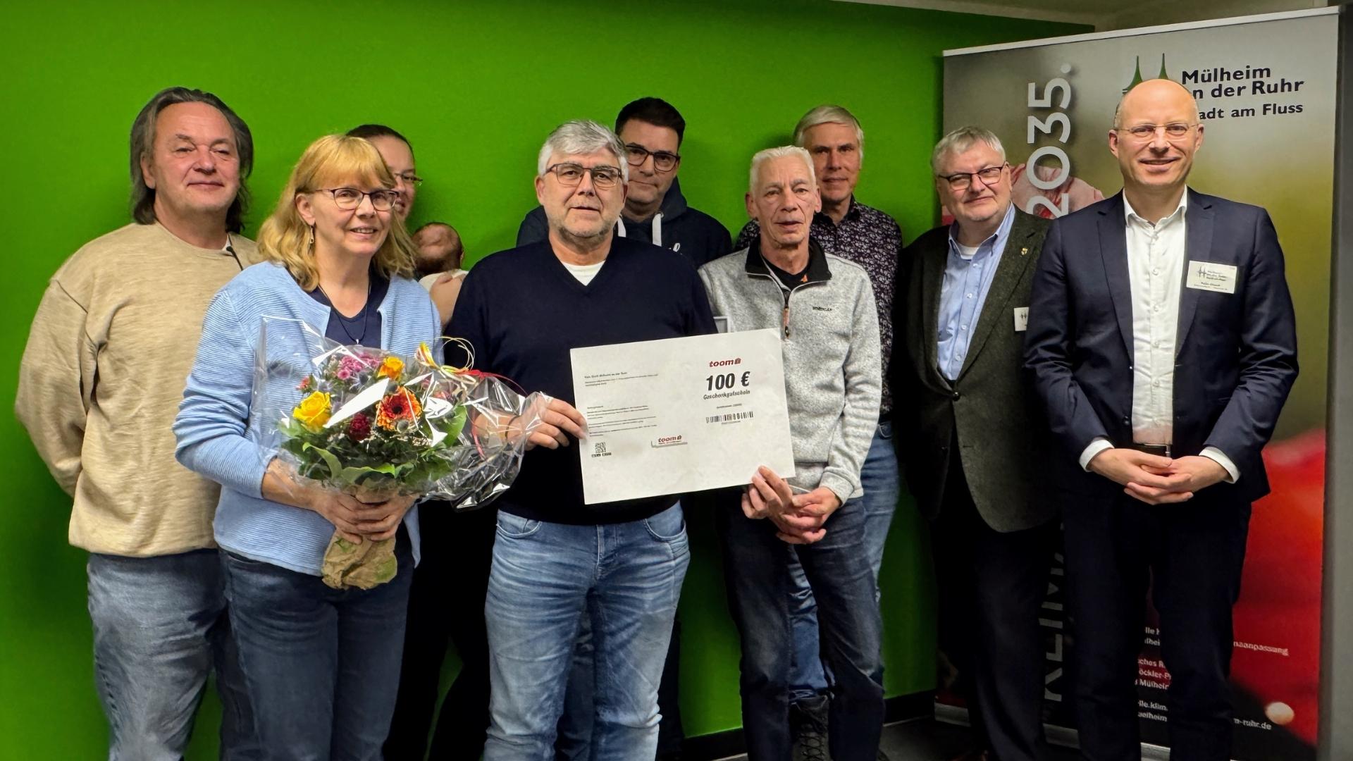 Gruppenfoto Verleihung Preis für Umwelt, Klima und Nachhaltigkeit 2025