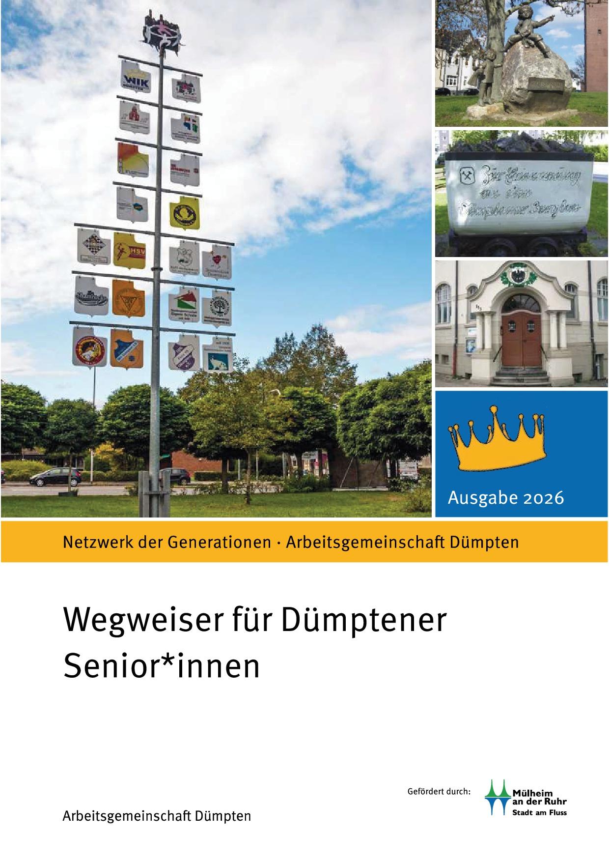 Cover Wegweiser für Dümptener Senior*innen 2026