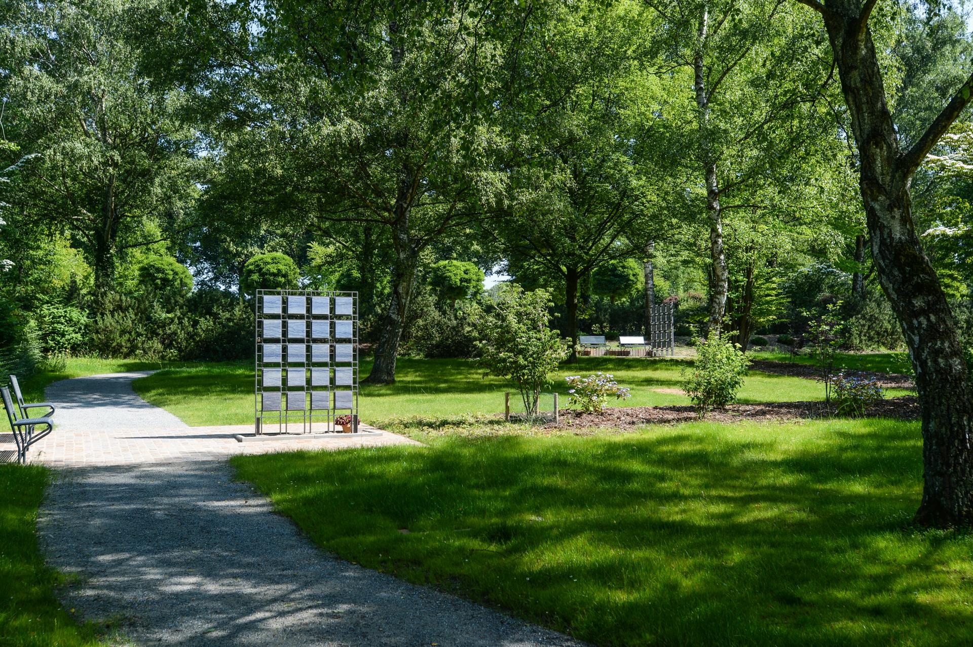 Das Sarghain-Feld auf dem Hauptfriedhof Mülheim