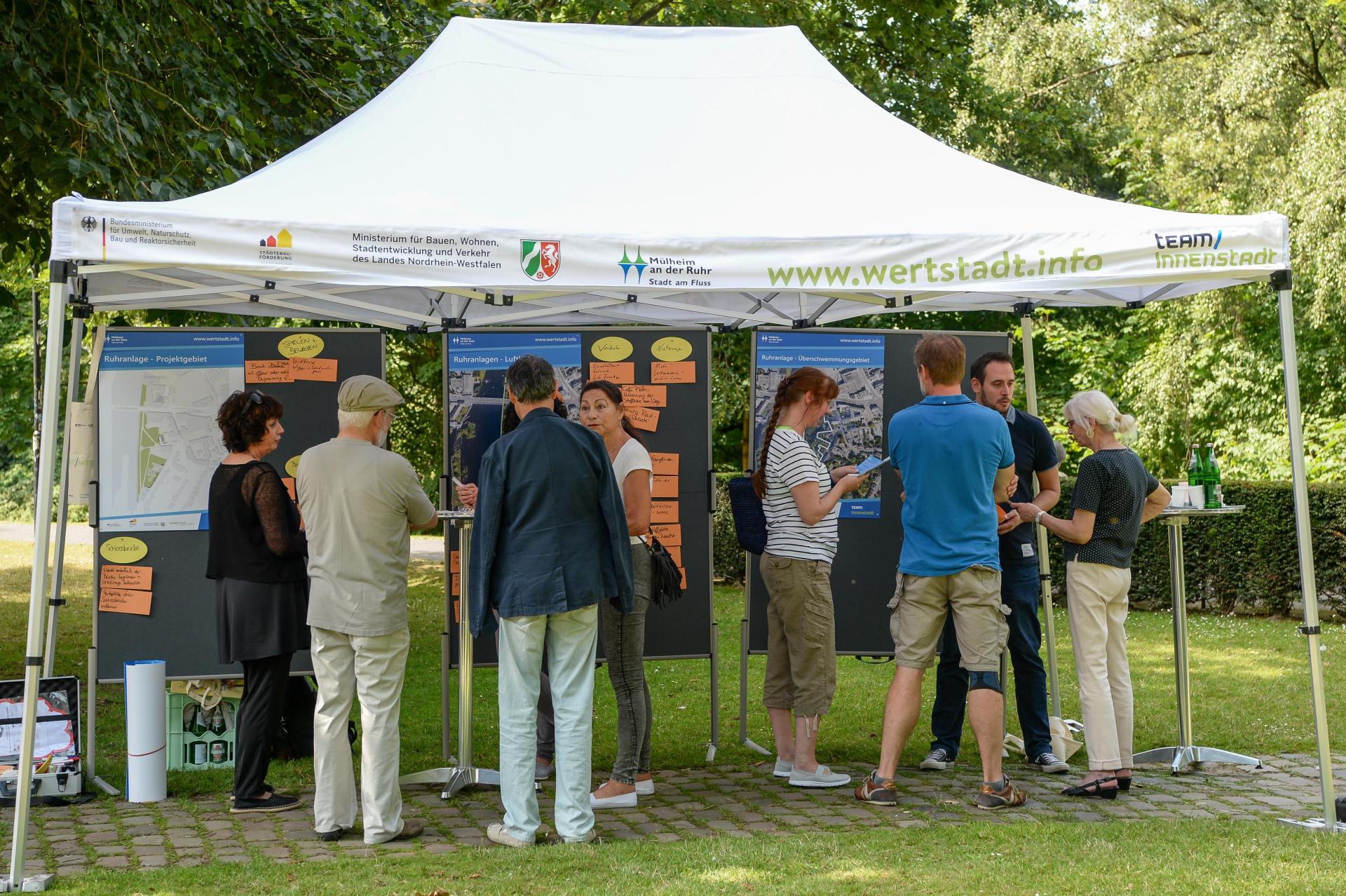 Bürgerbeteiligung zur Umgestaltung der Ruhranlage