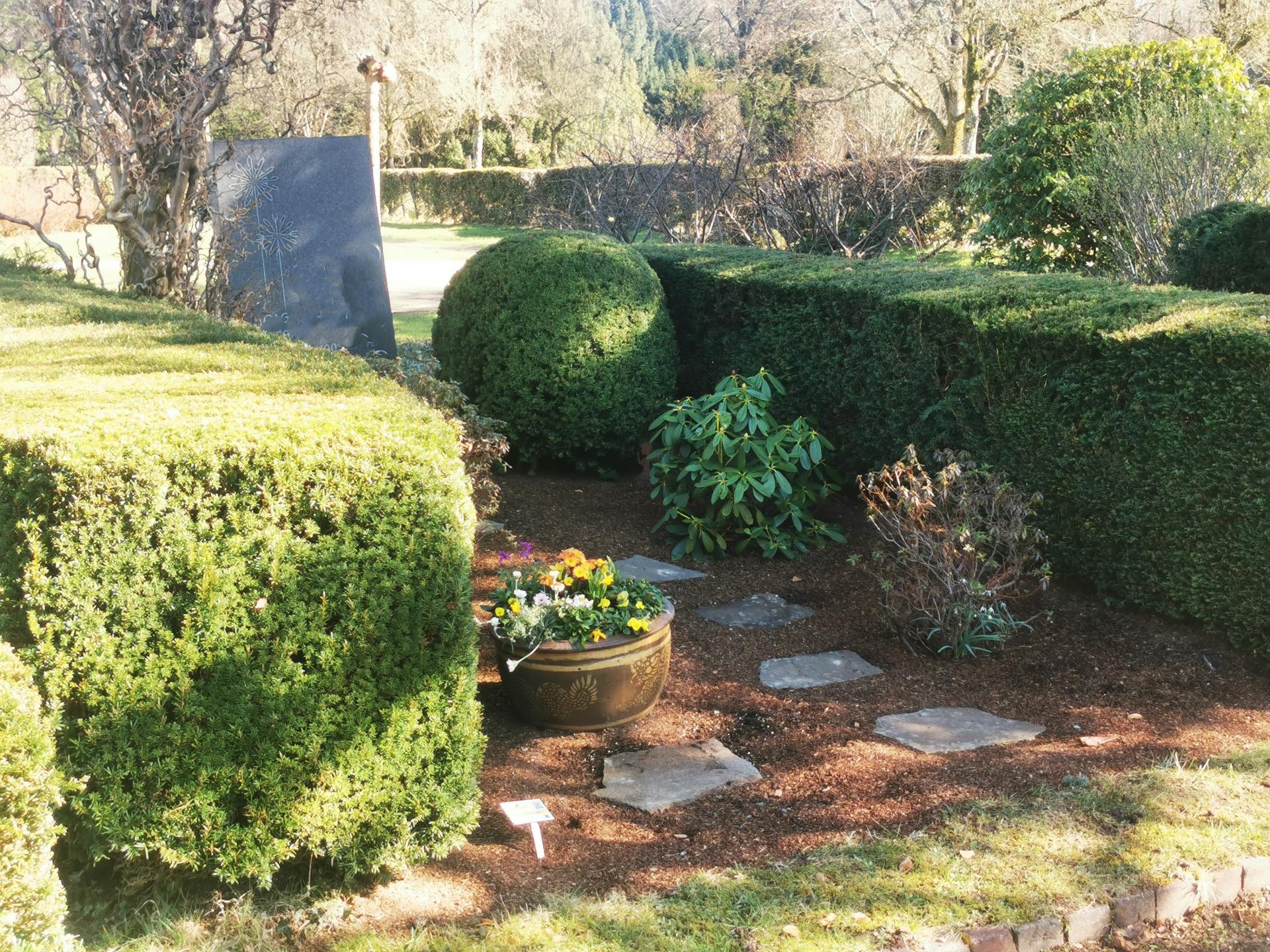 Familiengrabstätte auf dem Hauptfriedhof Mülheim