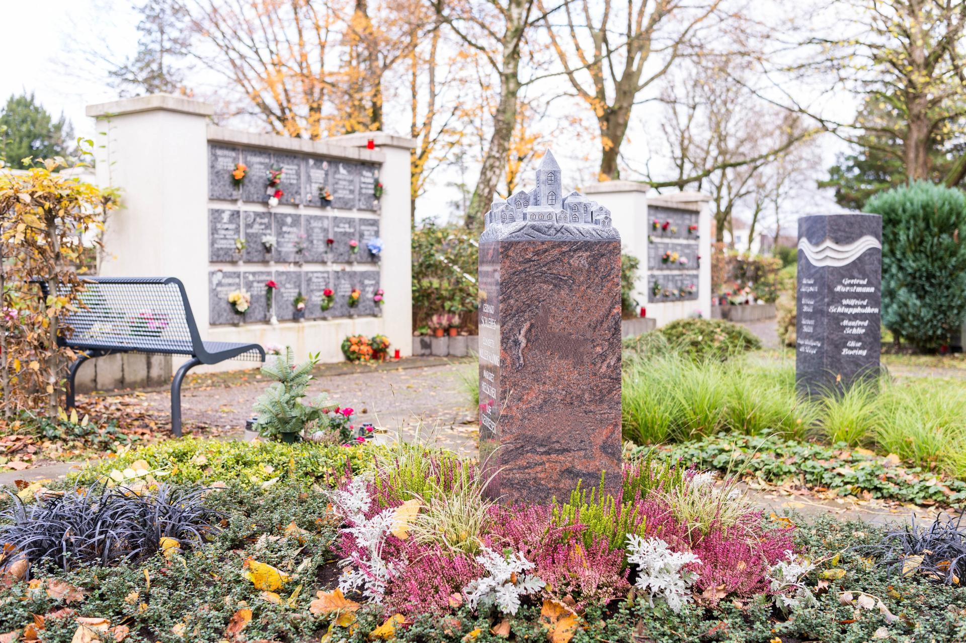 Urnengemeinschaft auf dem Friedhof Speldorf