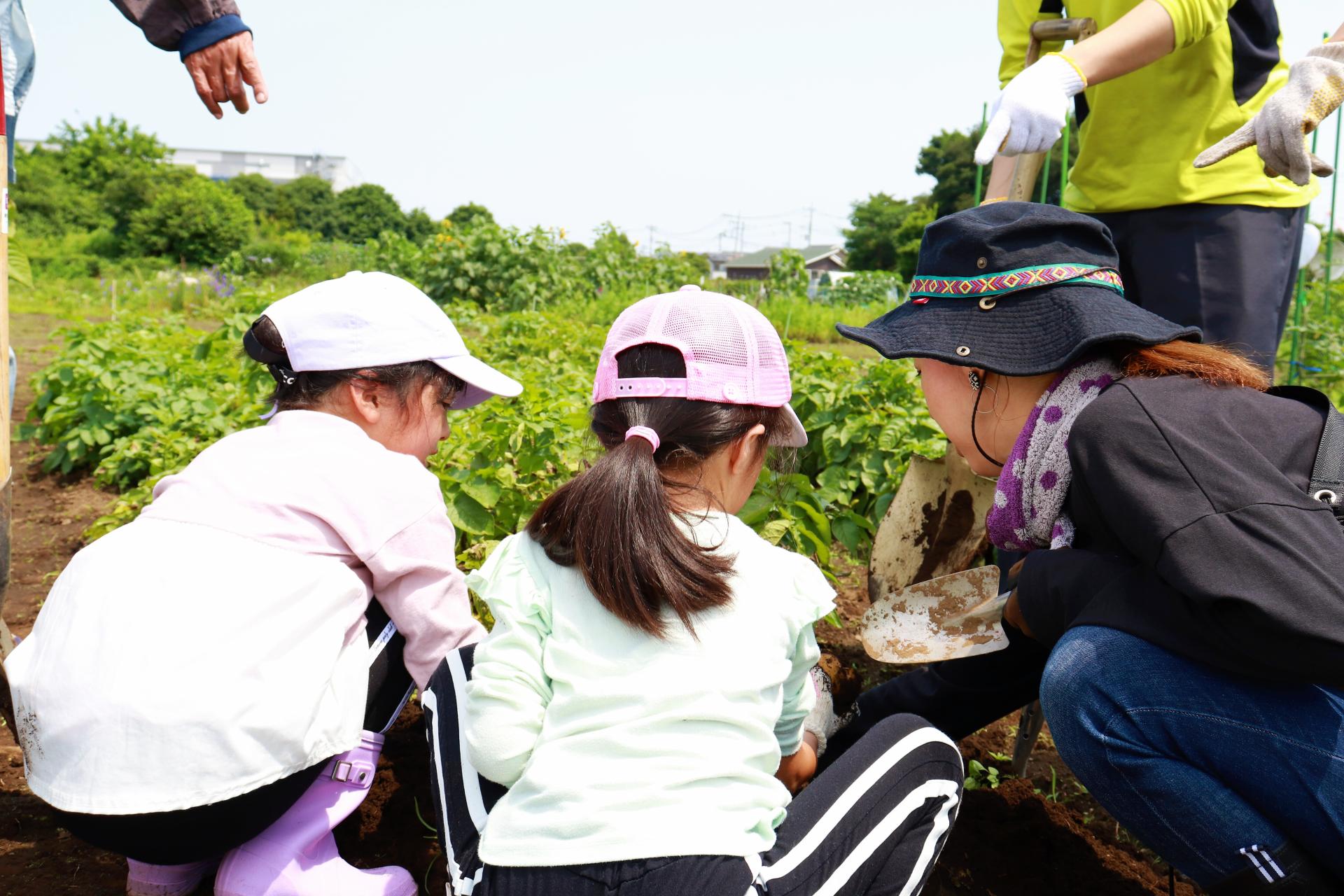 Familie in der Natur