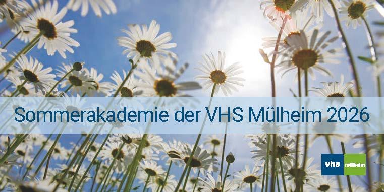 Die VHS lädt zur Sommerakademie ein - mit einem Programm, das Lust macht, Neues zu entdecken!