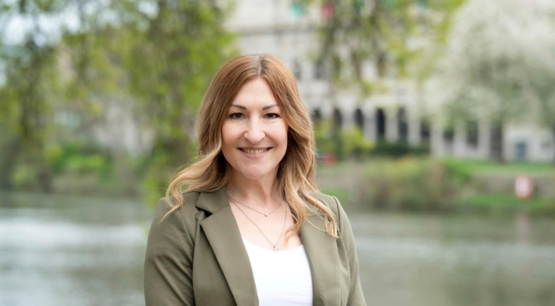 Das Bild zeigt Sarah Frohwein