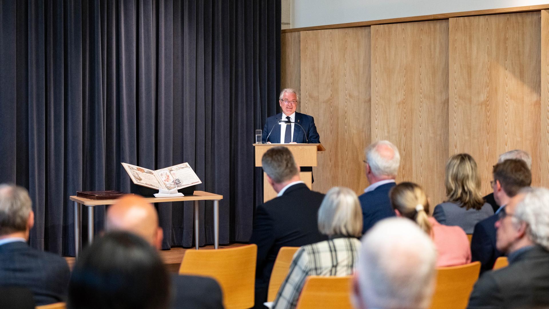 Oberbürgermeister Buchholz beim 04. Mai