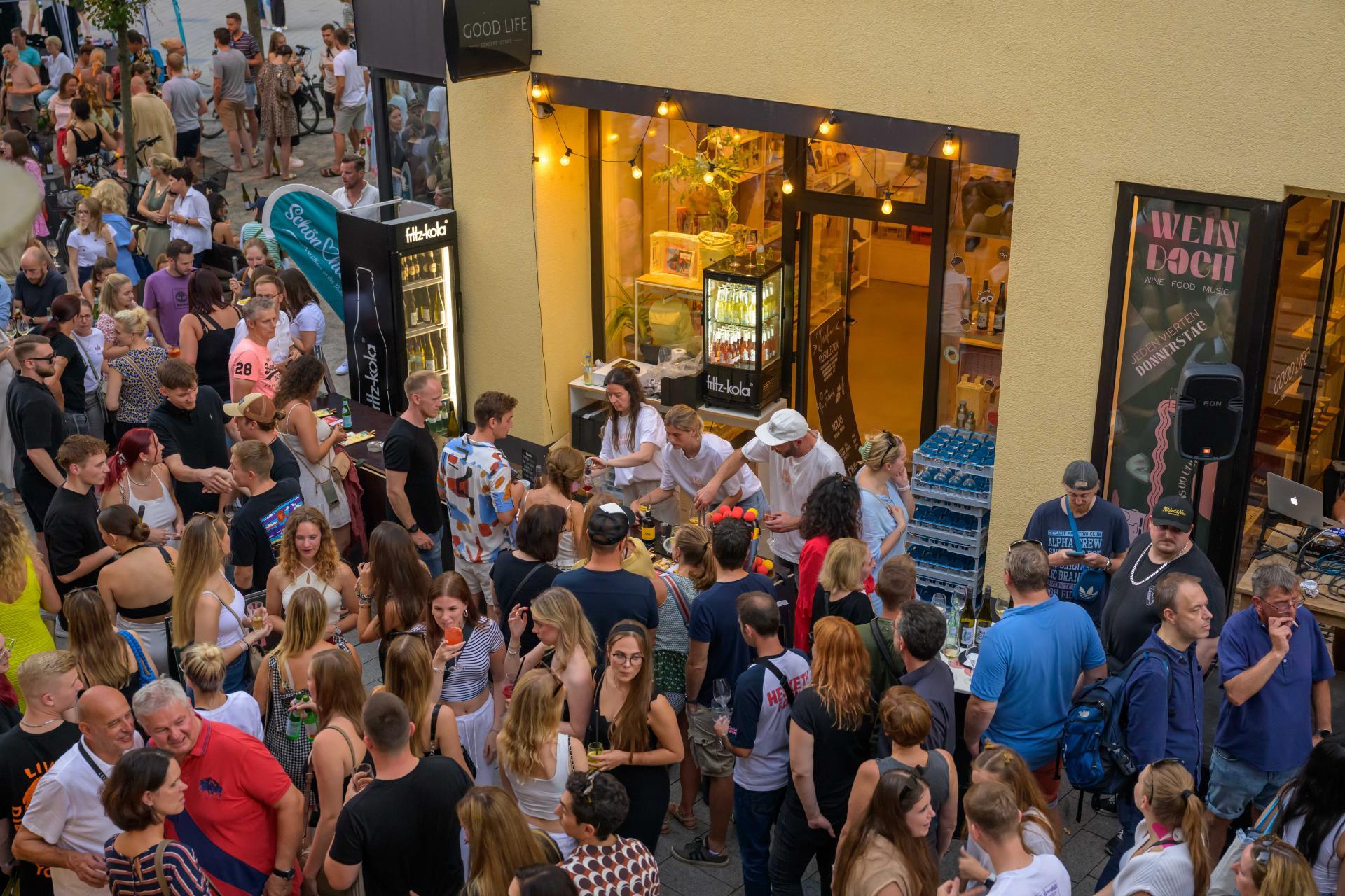 "Schön hier!" im Wallviertel im September 2023