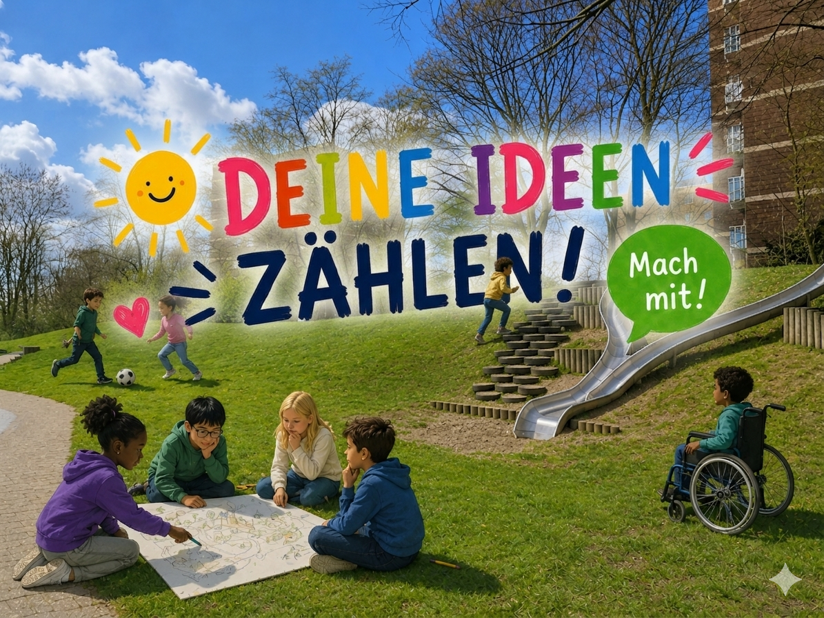 Symbolbild einer Kinderbeteiligung (KI-generiert)