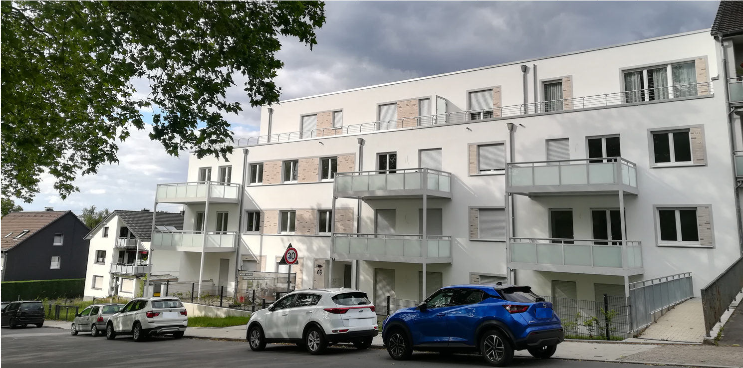 Foto eines Neubaus in Mülheim Dümpten