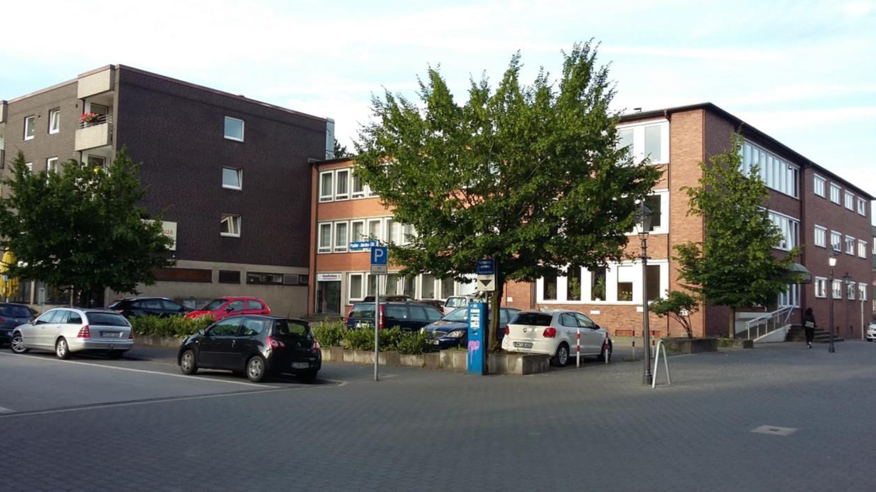 Die Pastor-Jakobs-Straße vor der Umgestaltung